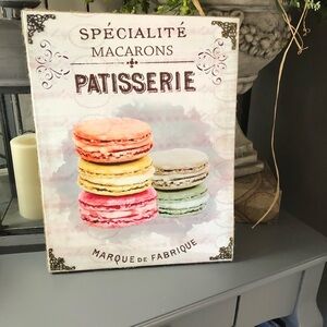 ‼️Macaron canvas print‼️